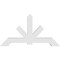 Ekena Millwork Vanguard Architectural Grade PVC Gable Bracket, 72"W x 39"H x 4"D x 6"F, 13/12 Pitch GBP072X39X0406VAN00 - alternate 4